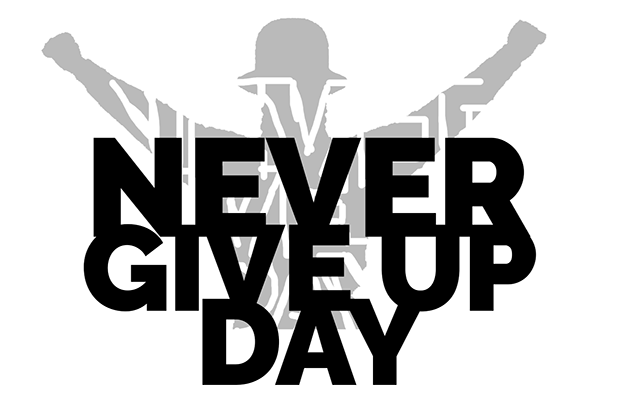 Never Give Up Day - Logo