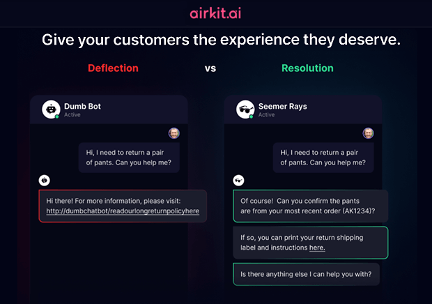 Airkit.ai - Give your customers the experience they deserve