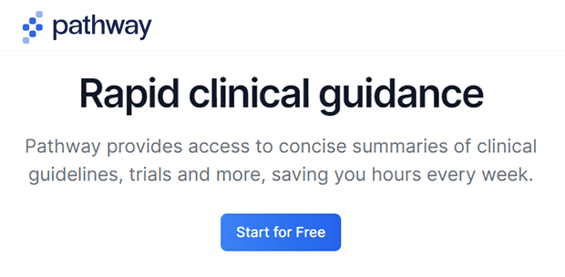 Pathway - Rapid clinical guidance