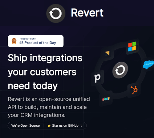 Unveiling Revert: The Ultimate Open-Source Solution For Seamless Product Integrations