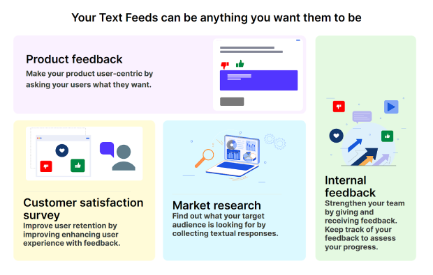 Feedspace - Your text feeds