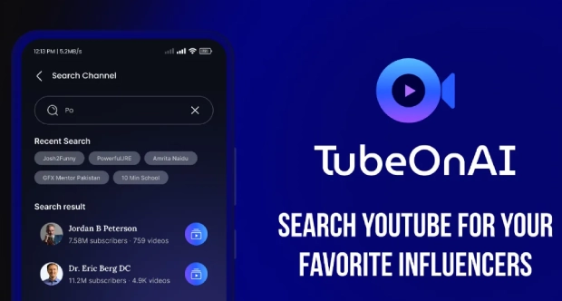 TubeOnAI - Search youtube