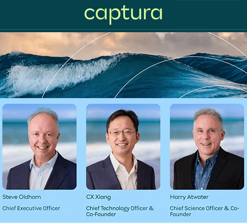 Captura Secures US$21.5M For Ocean-Based CO2 Capture Technology