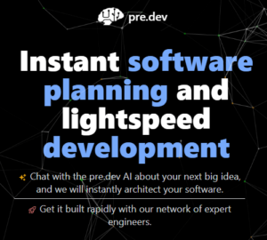 Read more about the article pre.dev’s AI-Powered Planning Is Changing The Game For Developers
