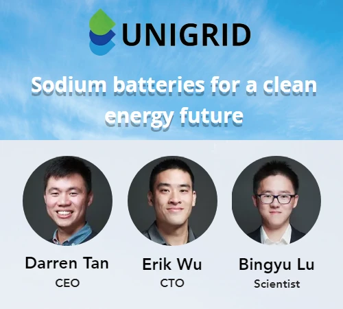 Read more about the article UNIGRID Battery Develops Innovative Sodium-Ion Technology For Data Centers With $12M Funding Round